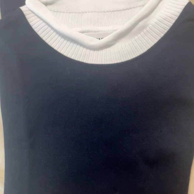 Thom Browne Thom Browne Dark blue white edged short sleeves Size US XS / EU 42 / 0 - 7 Thumbnail