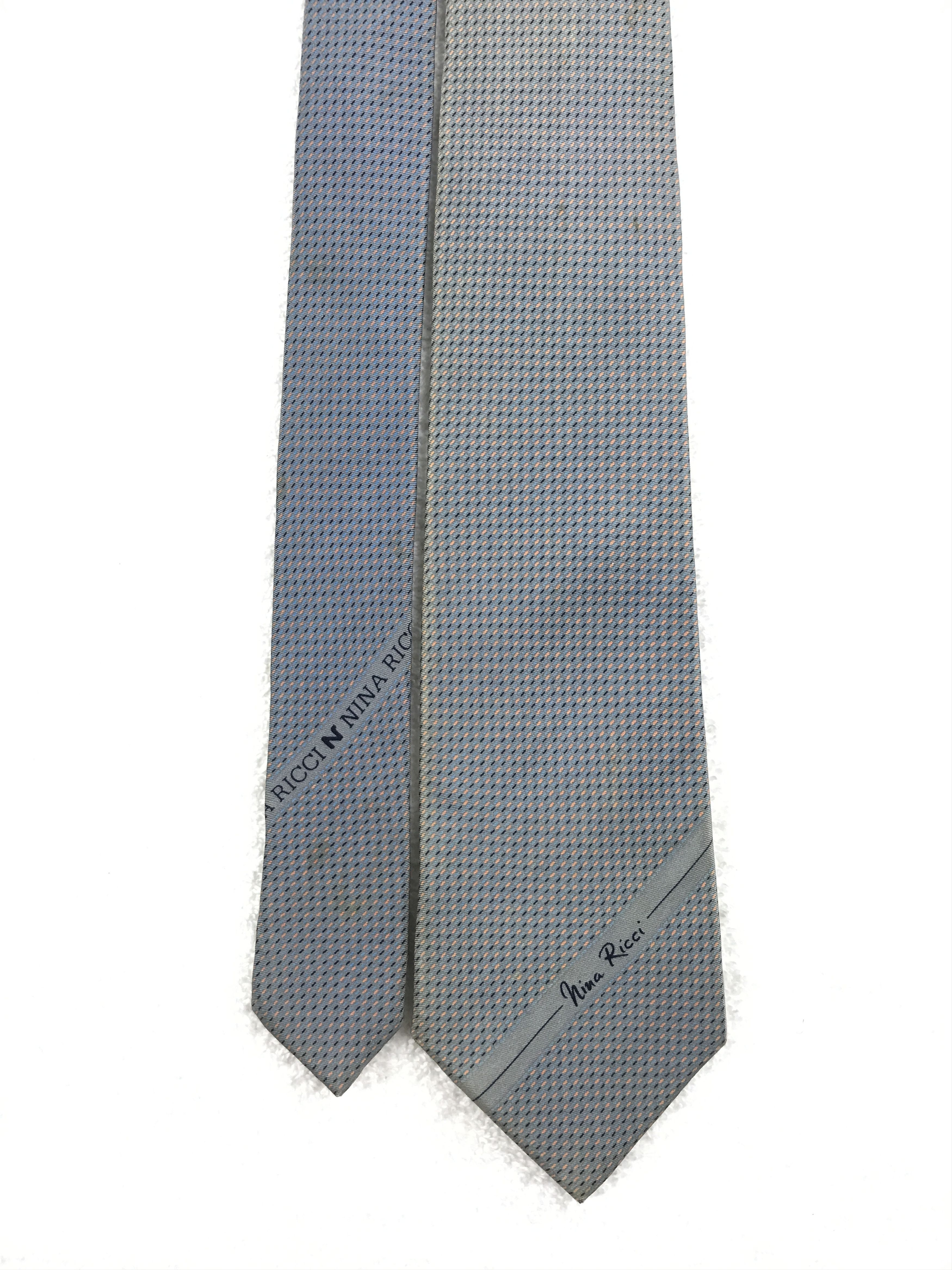 Designer × Vintage Vintage Nina Ricci Silk Necktie Size ONE SIZE - 3 Thumbnail
