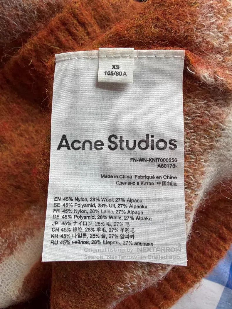 Acne Studios Acne Studios Fashion Striped Design Single Breasted Comfor Size US XS / EU 42 / 0 - 5 Thumbnail