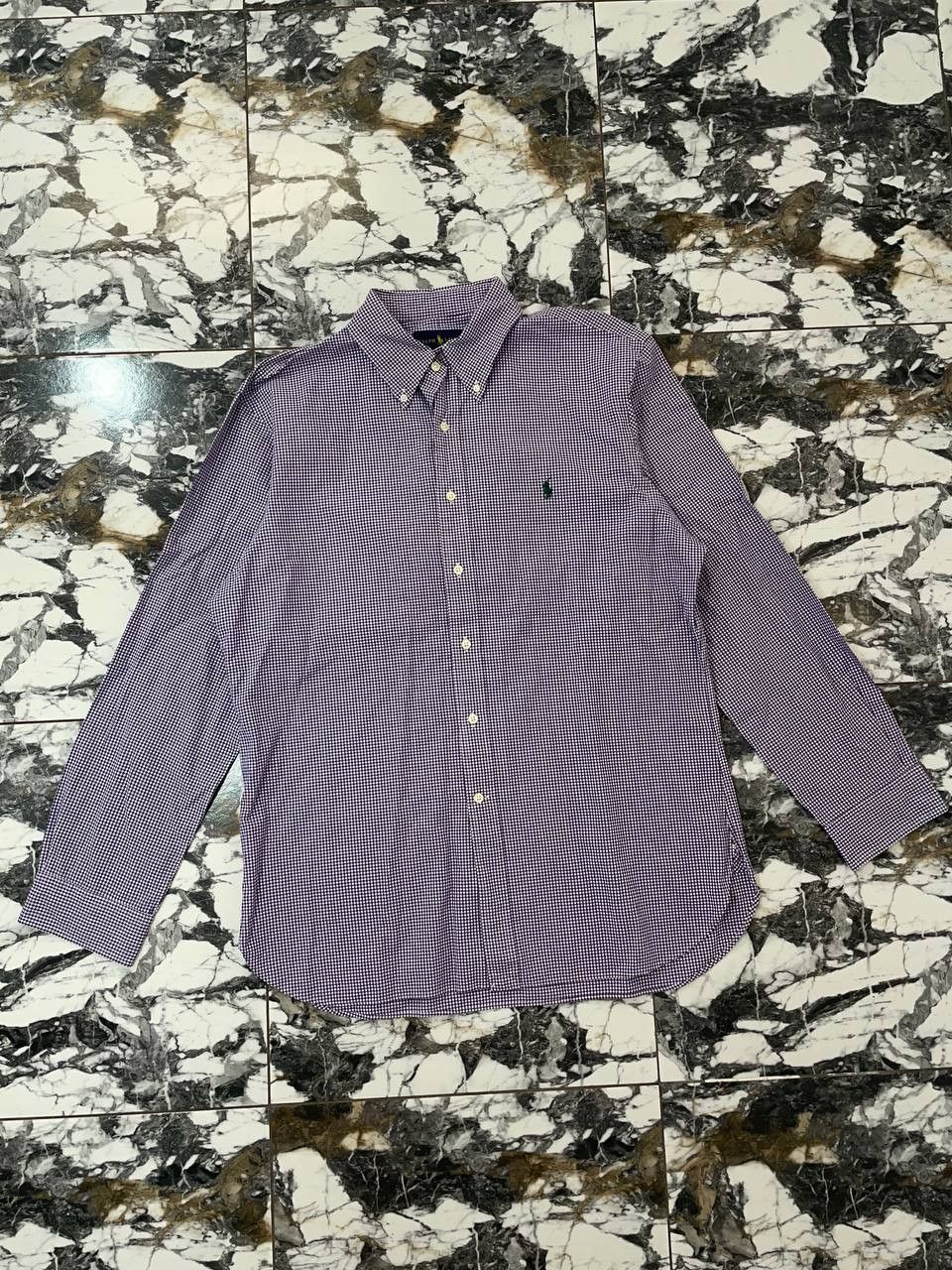 Polo Ralph Lauren RALPH LAUREN Checked SHIRT Size XL Men's Long Sleeve Purple Size US XL / EU 56 / 4 - 1 Thumbnail