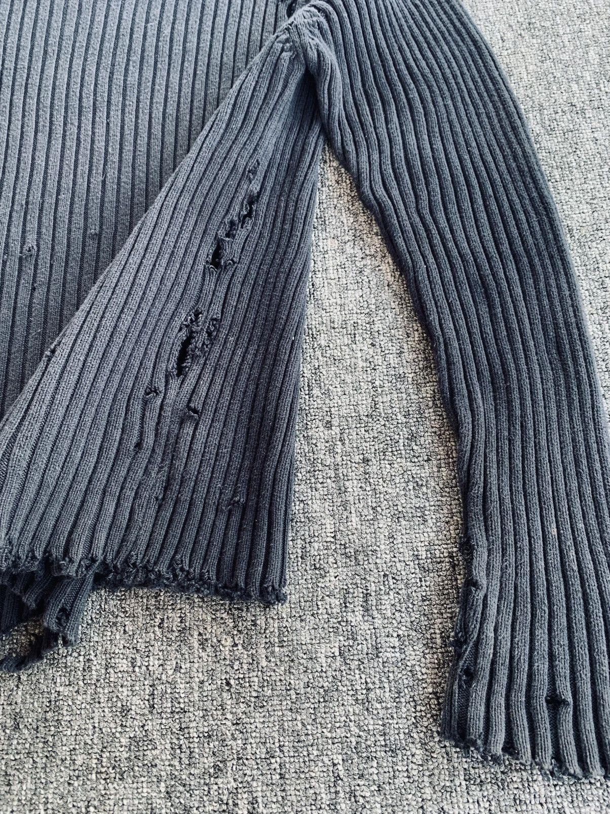 Vintage Rare Undefined Distressed Crazy Sick Stripe Black Sunfaded Size US M / EU 48-50 / 2 - 6 Thumbnail