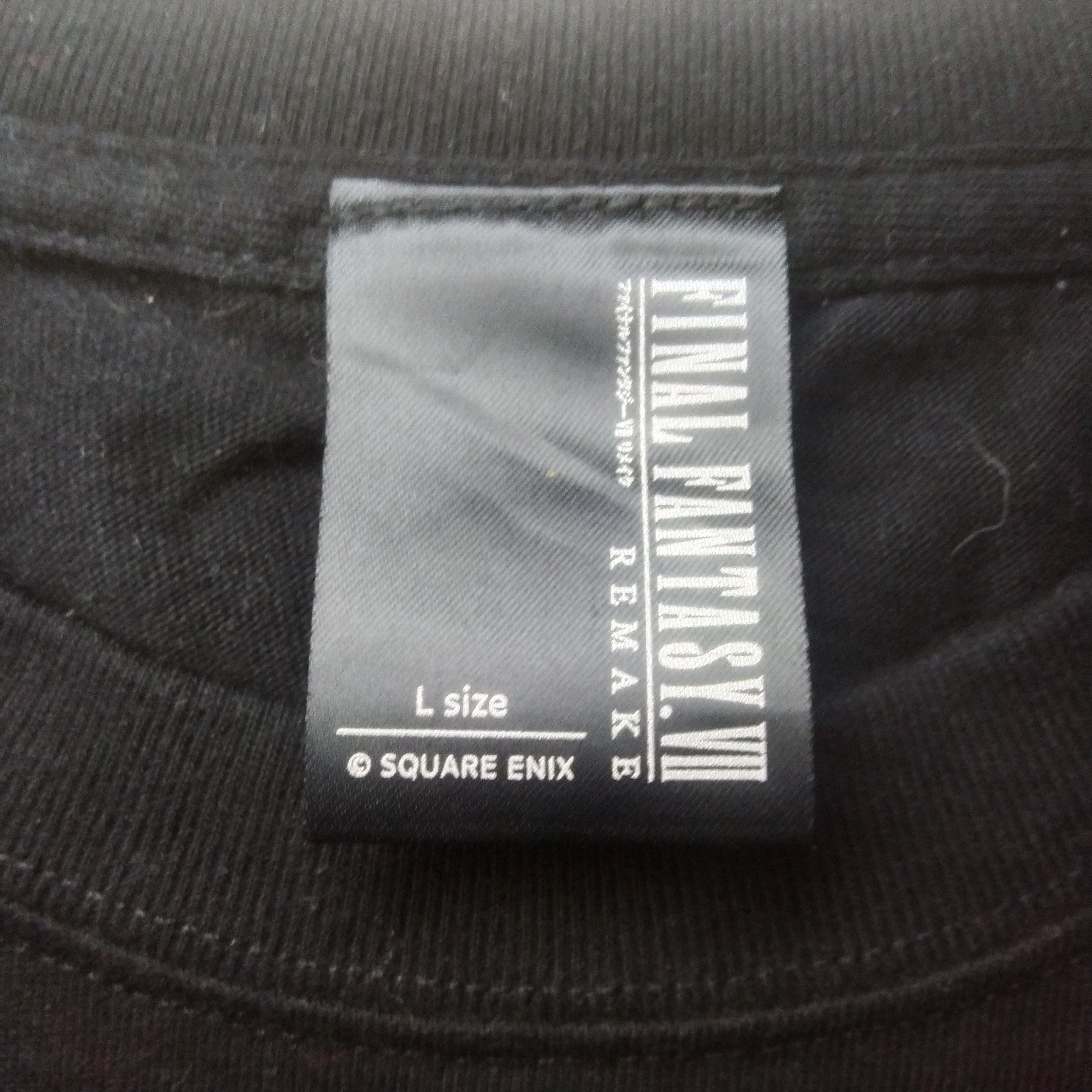 Anime × The Game Final Fantasy Remake ( Cloud Strife) T shirt Size US L / EU 52-54 / 3 - 4 Thumbnail