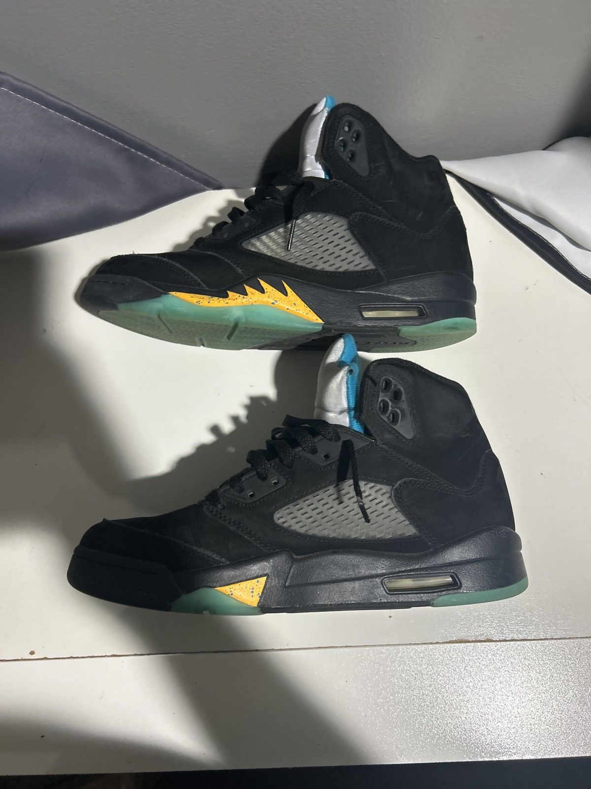 Jordan Brand Jordan 5 aqua Size US 9.5 / EU 42-43 - 3 Thumbnail