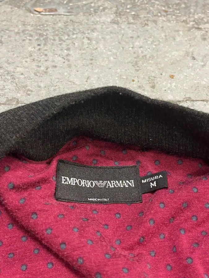 Emporio Armani 2000s Emporio Armani Houndstooth Black & White Wool Jacket Size US S / EU 44-46 / 1 - 9 Thumbnail