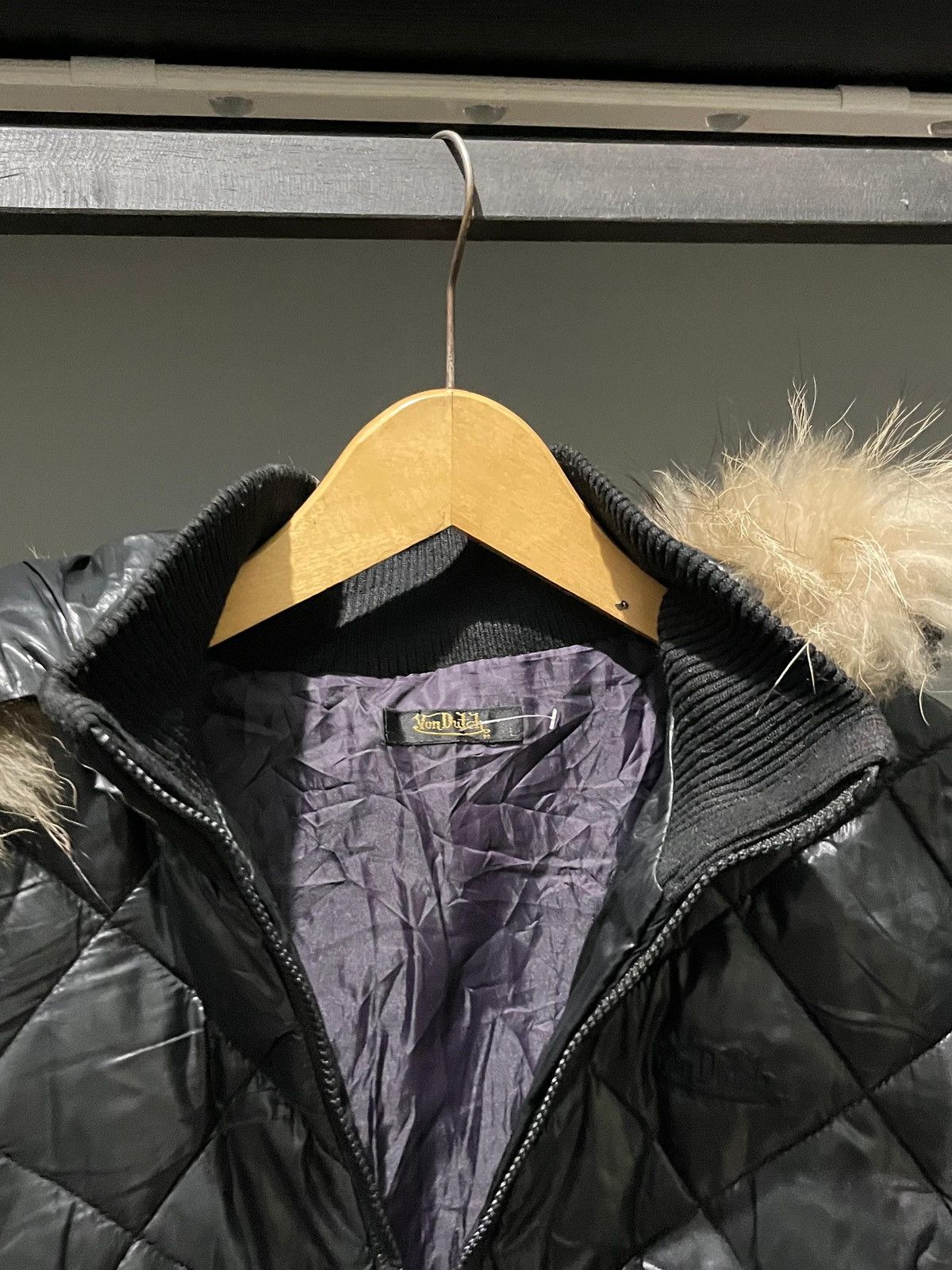 If Six Was Nine RARE❤️‍🔥Vondutch Puffer Down jacket with fur Size US M / EU 48-50 / 2 - 6 Thumbnail