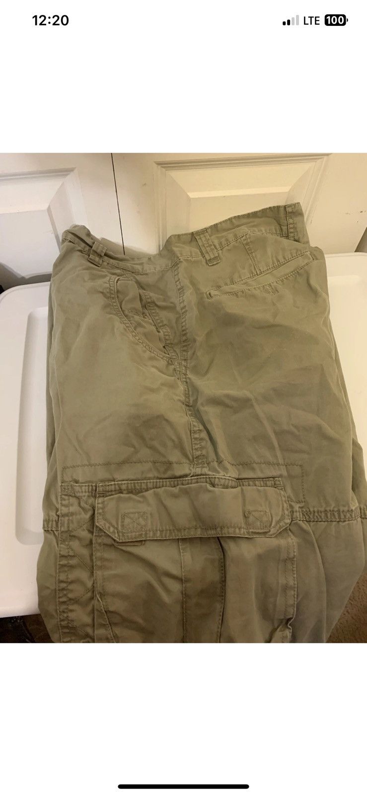 Other Gioberti Shorts Mens Sz 32 Khaki Beige Brown Cargo Size US 32 / EU 48 - 7 Thumbnail