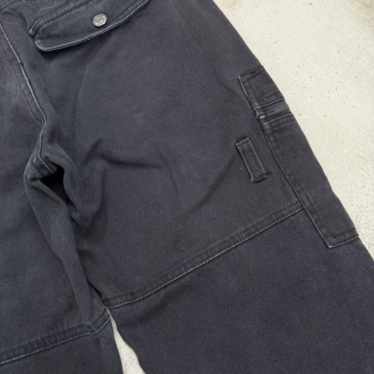 LOWBOX Lowbox Sunfaded Cargo Biker Denim Pants Size US 28 / EU 44 - 16 Thumbnail