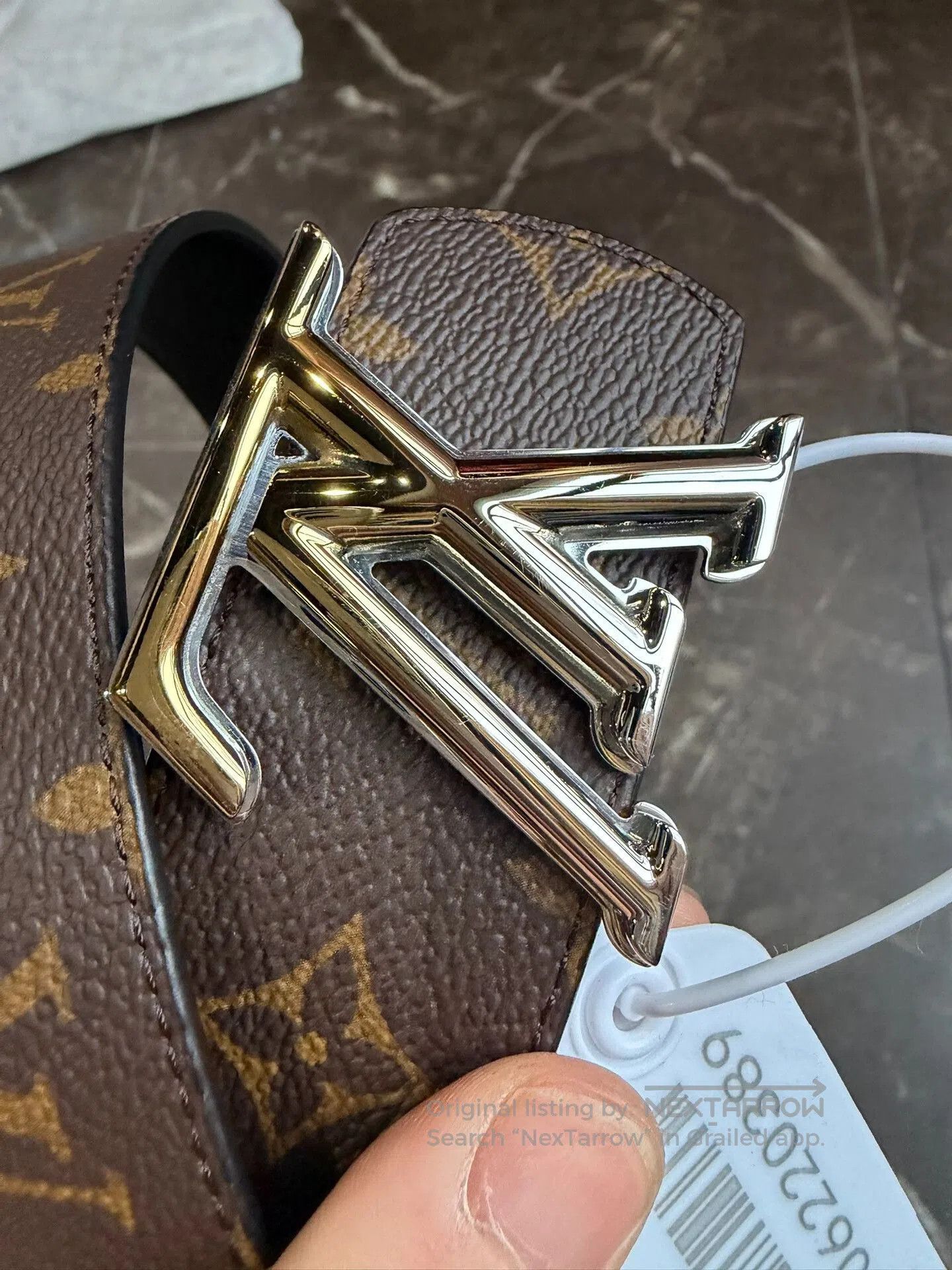 Louis Vuitton Louis Vuitton Men's Monogram Belt. Size ONE SIZE - 7 Thumbnail
