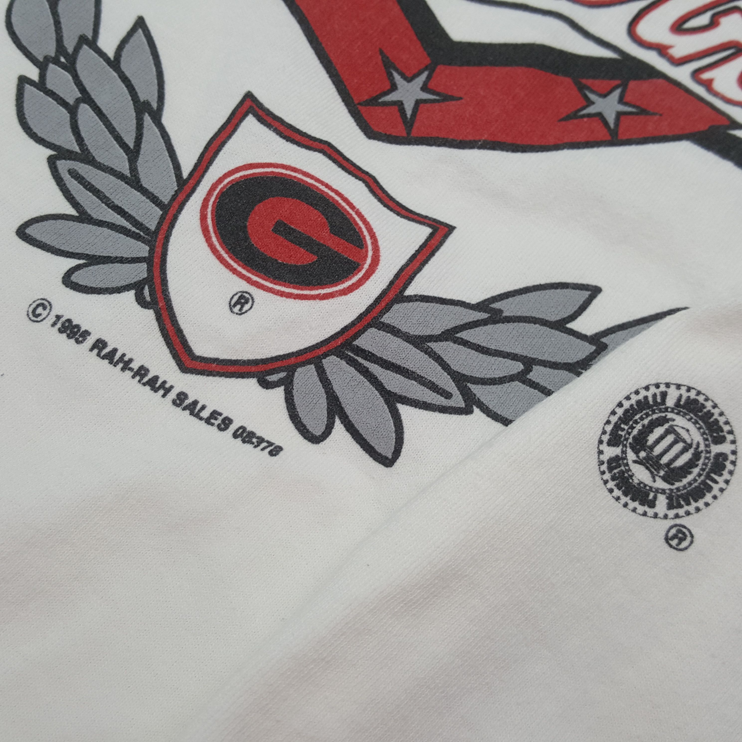 Vintage UNIVERSITY OF GEORGIA BULLDOGS Vintage Tshirt C285N3 Size US XL / EU 56 / 4 - 5 Thumbnail