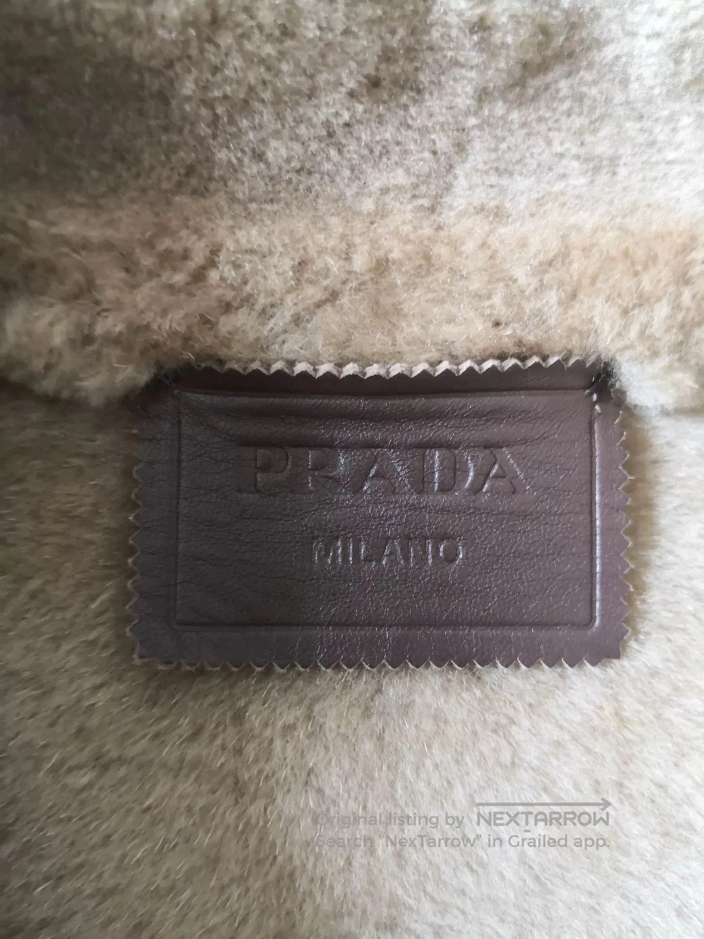 Prada Prada Men's Brown Shearling Jacket. Size US M / EU 48-50 / 2 - 3 Thumbnail