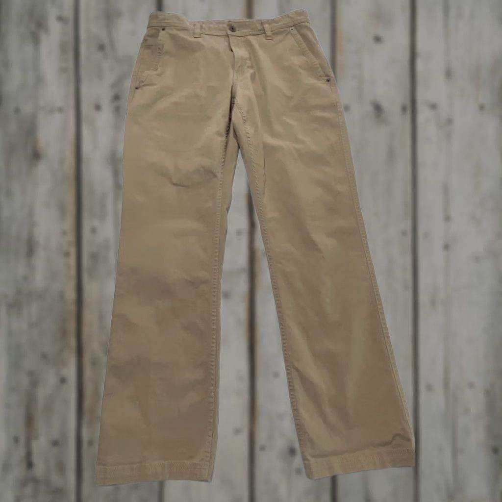 Eddie Bauer Eddie Bauer Canvas Utility Pant Men’s 32x32 Cotton Spandex Cargo 5-Pocket Straight Brown Regular Shirt? Size US 32 / EU 48 - 1 Thumbnail