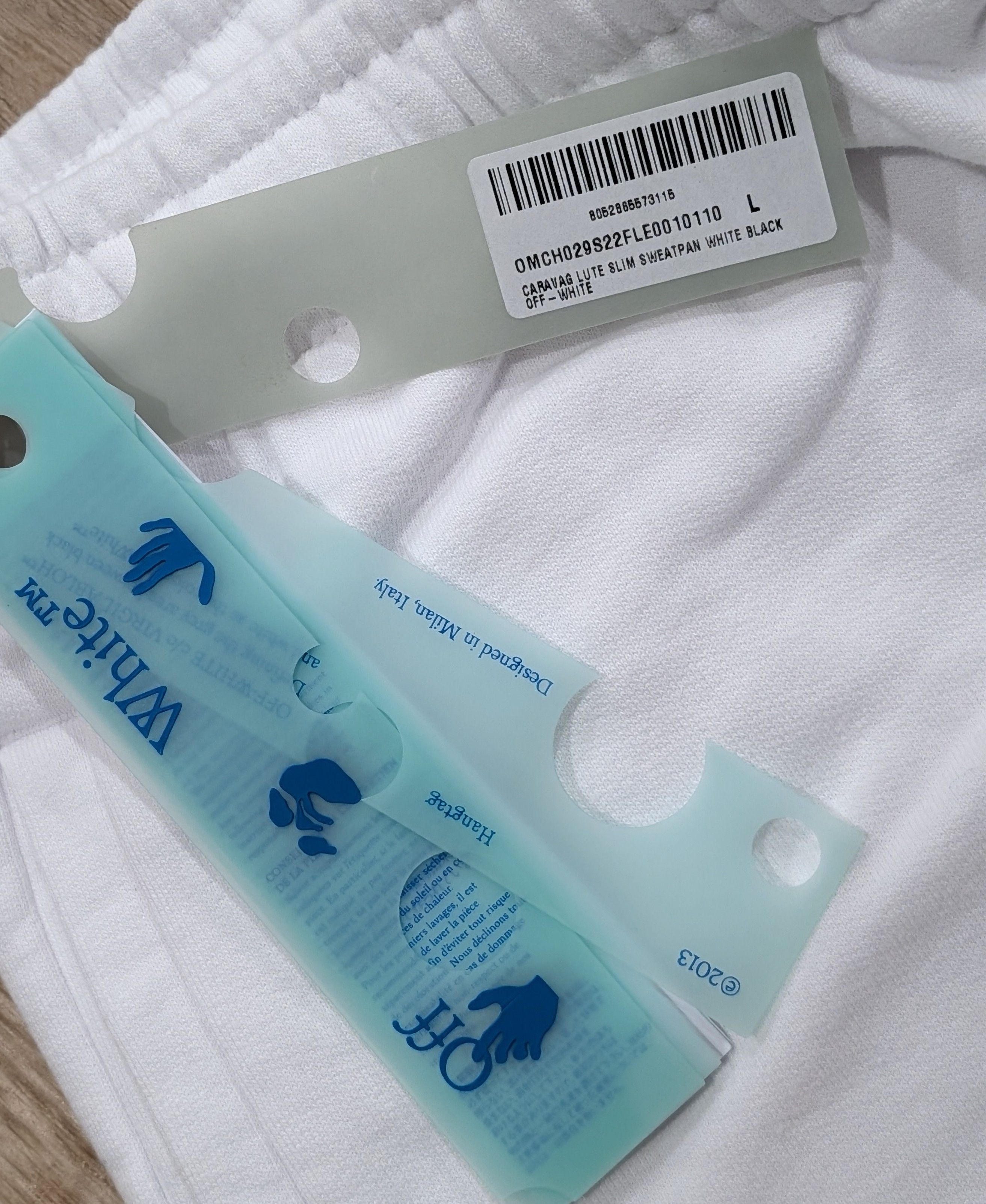 Off-White Off-White "Carvaggio Lute" Slim Jogger Pants White Large Size US 34 / EU 50 - 13 Thumbnail