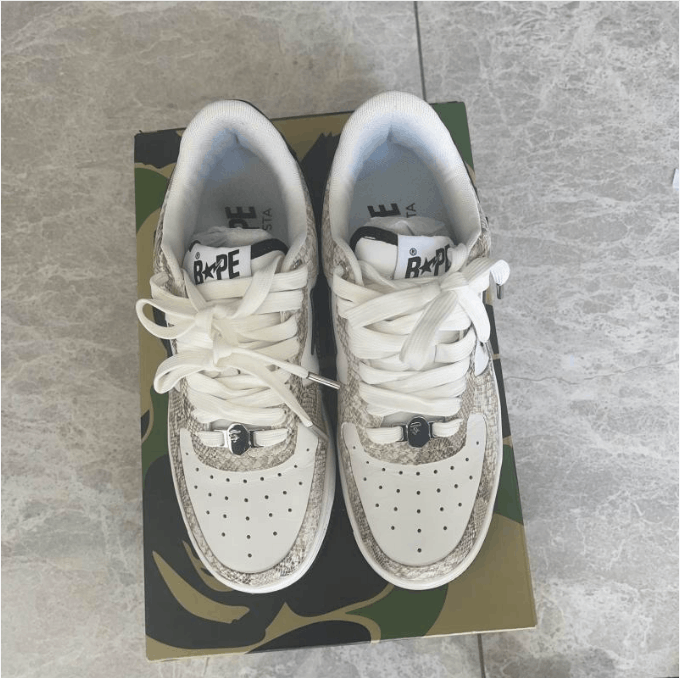Bape ABATHINGAPE low cut board shoes for men Size US 9 / EU 42 - 8 Thumbnail