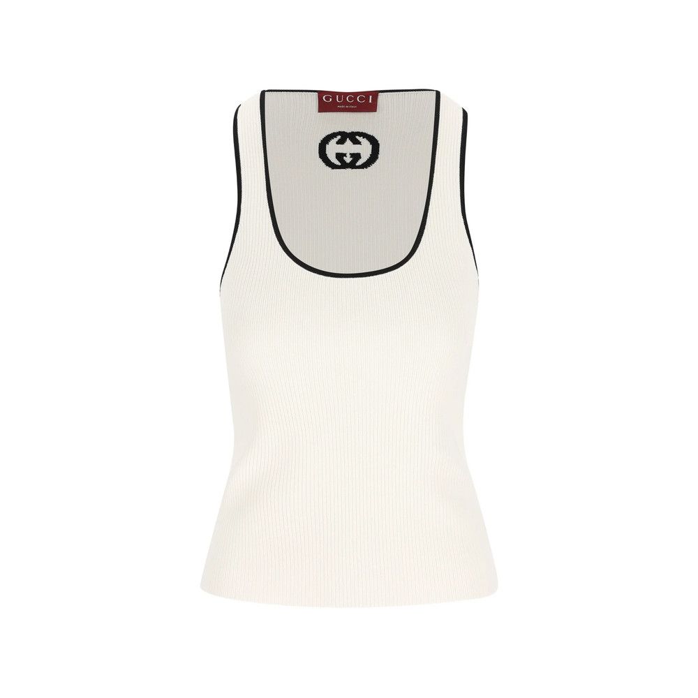 Gucci Gucci NEUTRALS Tops - Vests & Tank Tops Size S / US 4 / IT 40 - 1 Thumbnail