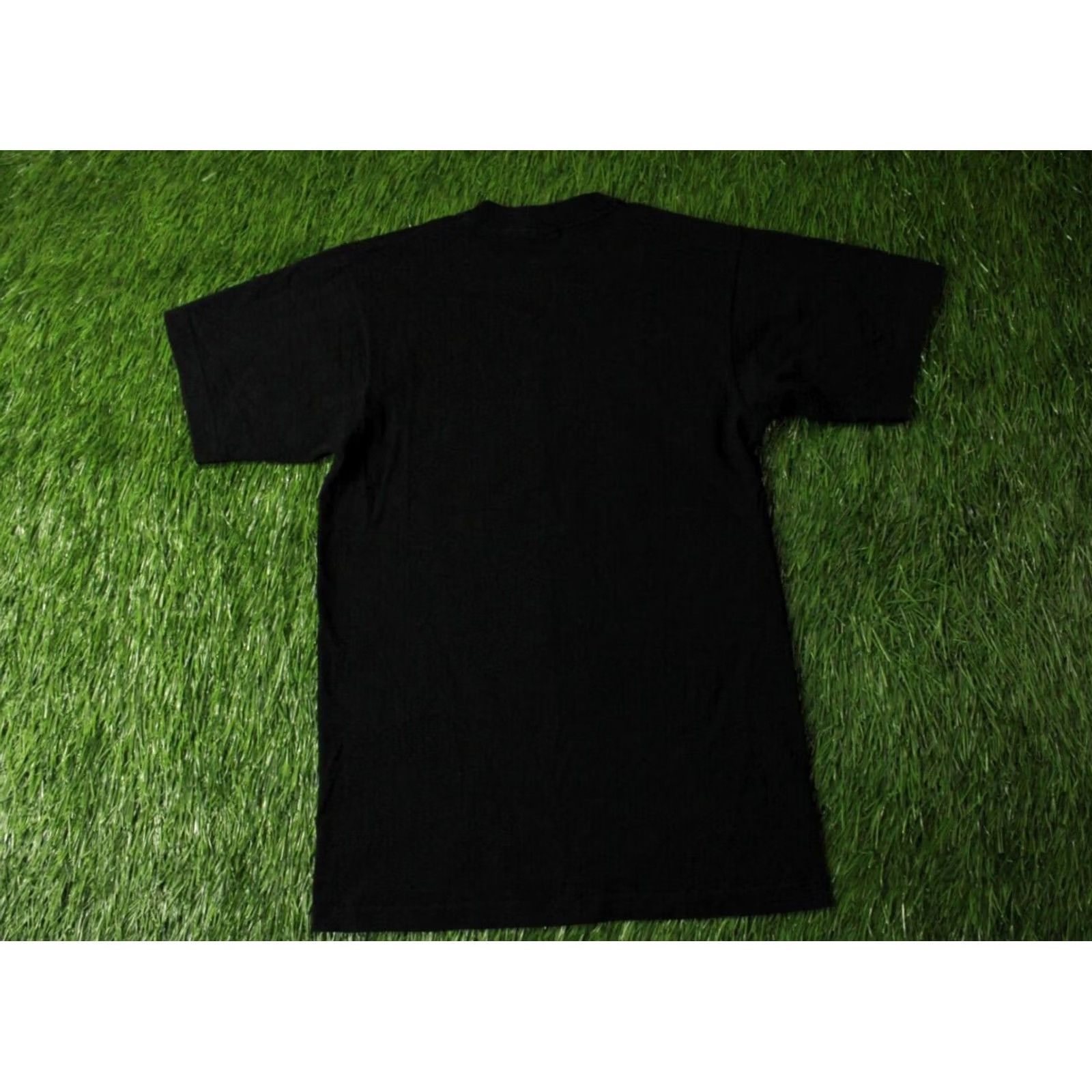 Fruit Of The Loom CURACAO SHIRT JERSEY TEE FRUIT OF THE LOOM ORIGINAL SIZE M MEDIUM BLACK 1991 VINTAGE MEN Shirt Mens Size US M / EU 48-50 / 2 - 7 Thumbnail