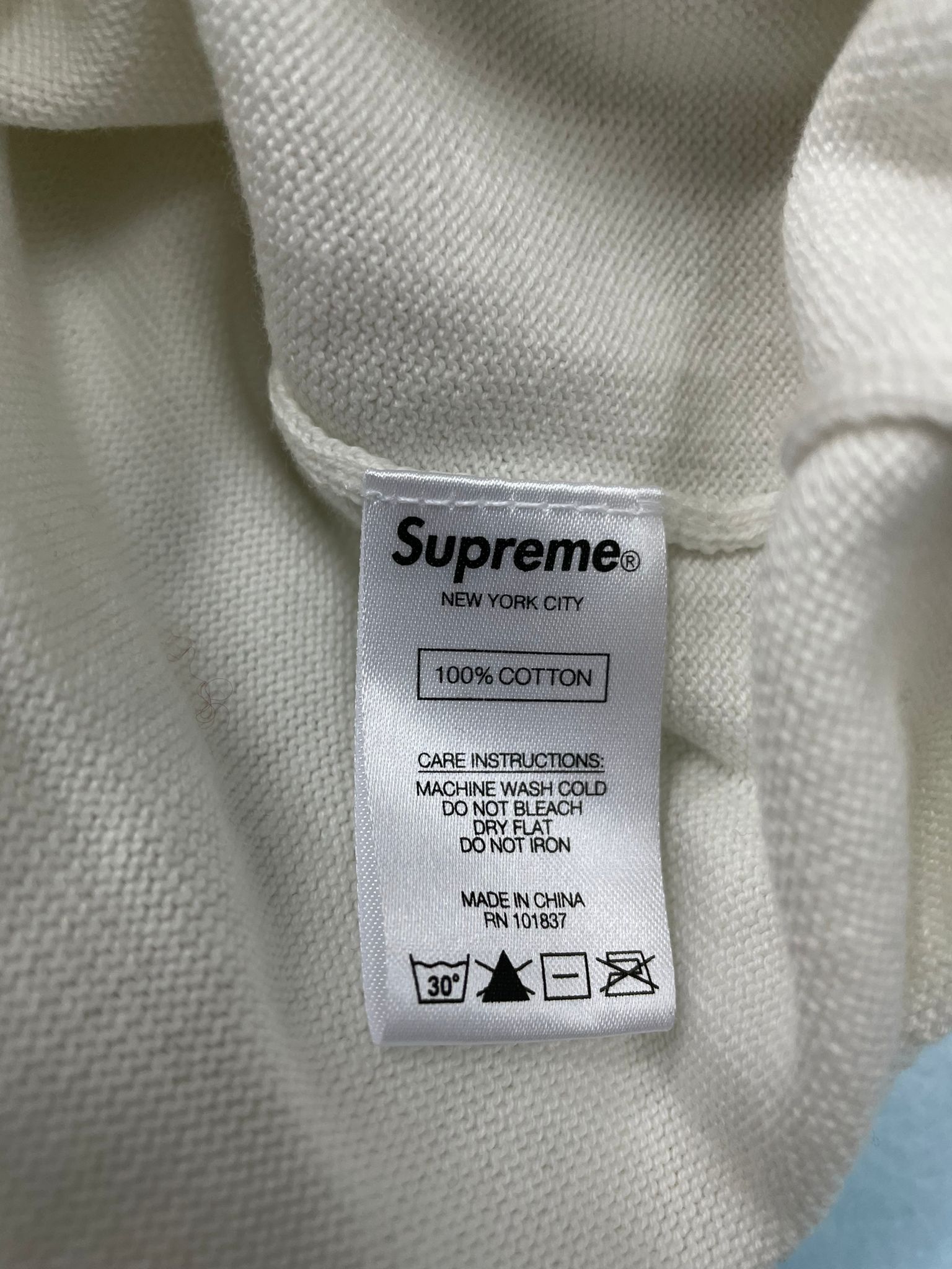 Supreme Supreme chest stripe sweater Size US L / EU 52-54 / 3 - 6 Thumbnail