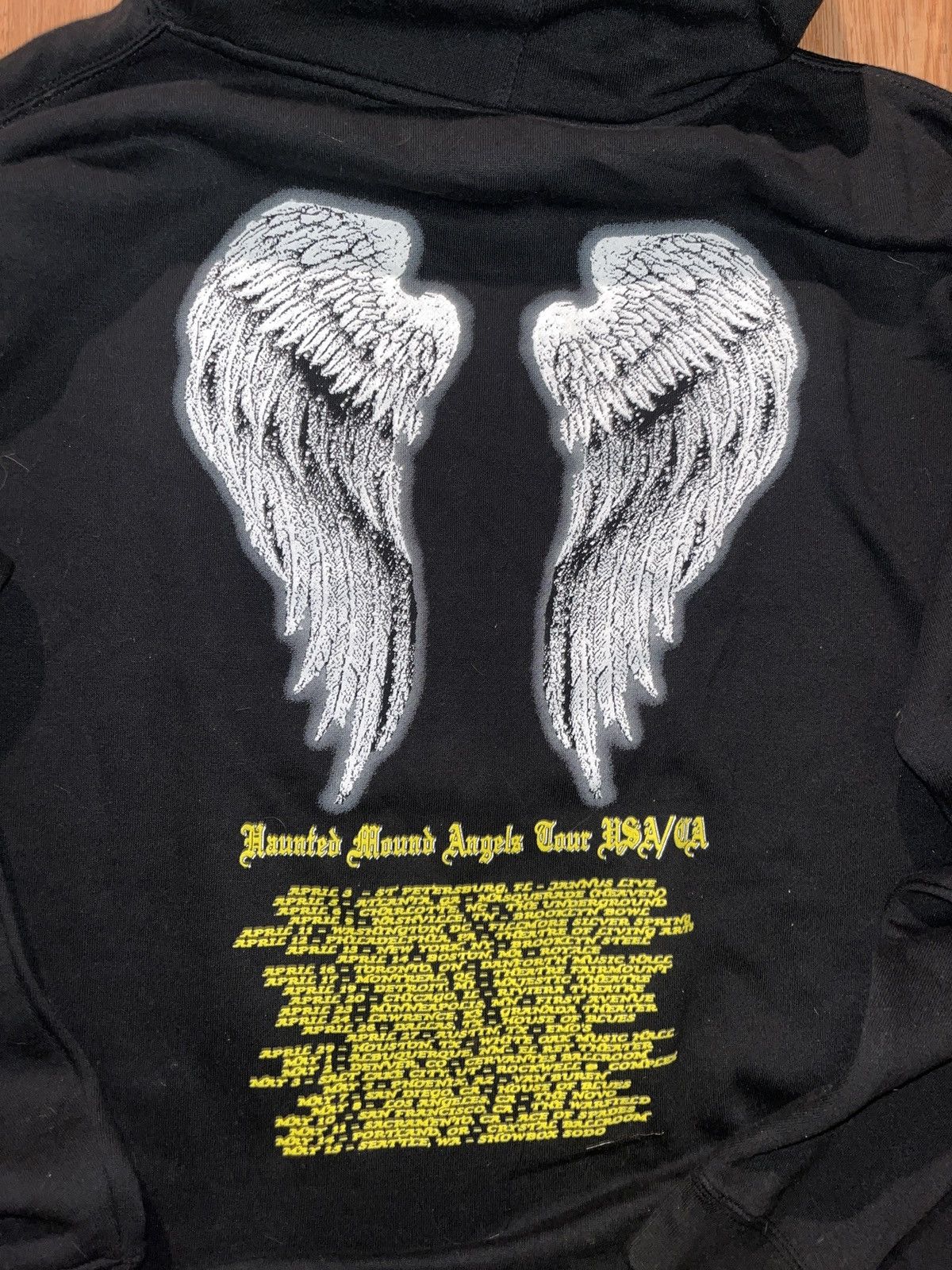 Band Tees RARE SEMATARY ANGEL HOODIE Size US XL / EU 56 / 4 - 6 Thumbnail