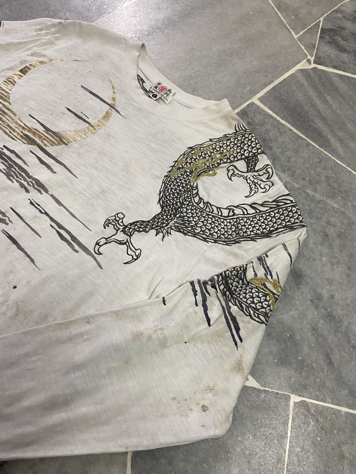 Japanese Brand The Japanese Tradition dragon Long Sleeve shirt Size US L / EU 52-54 / 3 - 6 Thumbnail