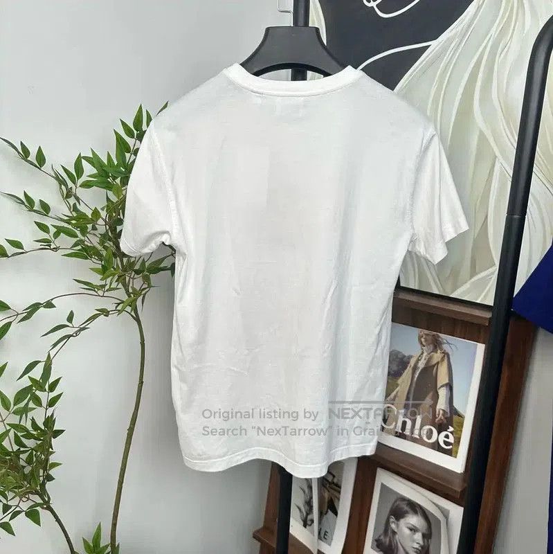 Burberry Burberry White Cotton Short Sleeve T-shirt. Size XXS / US 00 / IT 34 - 2 Thumbnail