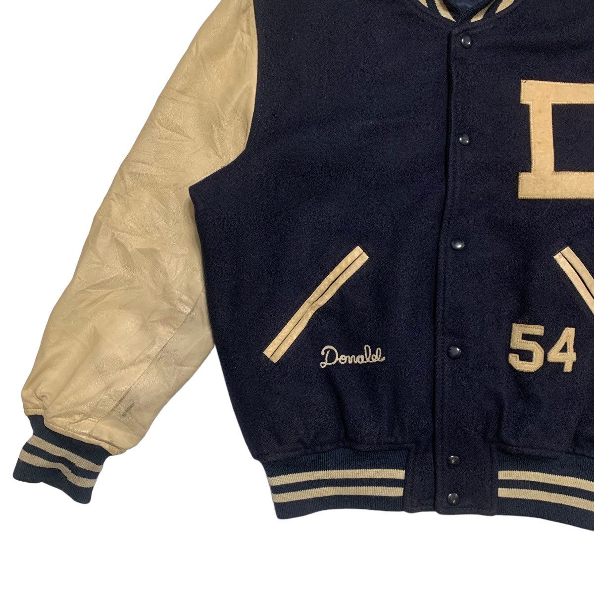 Japanese Brand Vintage D. Grace Calif Hocket Varsity Jacket Size US L / EU 52-54 / 3 - 6 Thumbnail