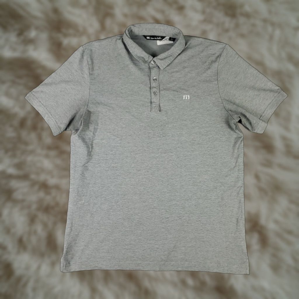 TravisMathew Travis Mathew Polo Shirt Mens L Gray Golf Casual Short Sleeve Polo Shirt Men Gray Size US L / EU 52-54 / 3 - 1 Thumbnail