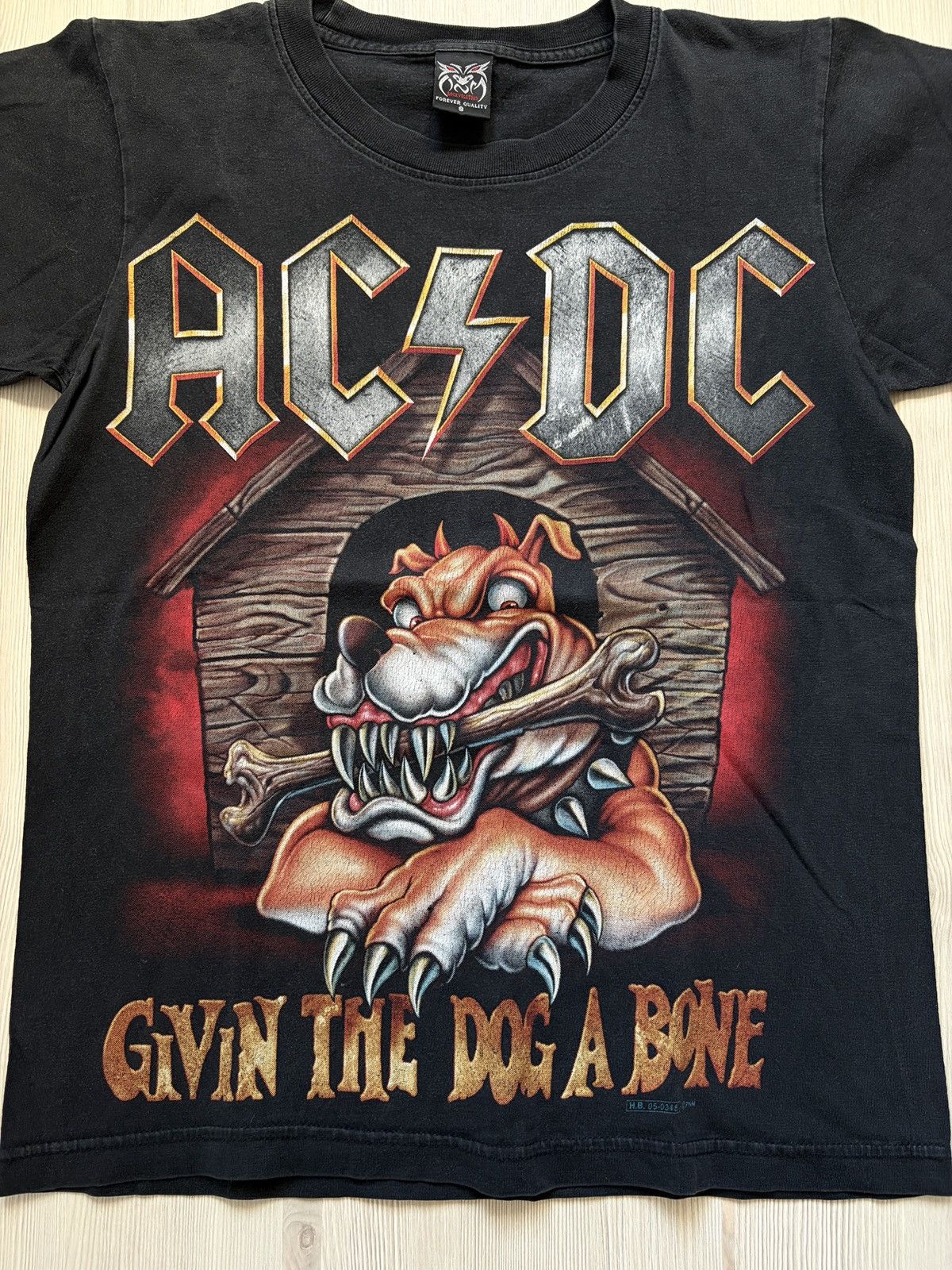 AC/DC AC/DC Givin Dog The Bone Vintage T-shirt Size US S / EU 44-46 / 1 - 3 Thumbnail