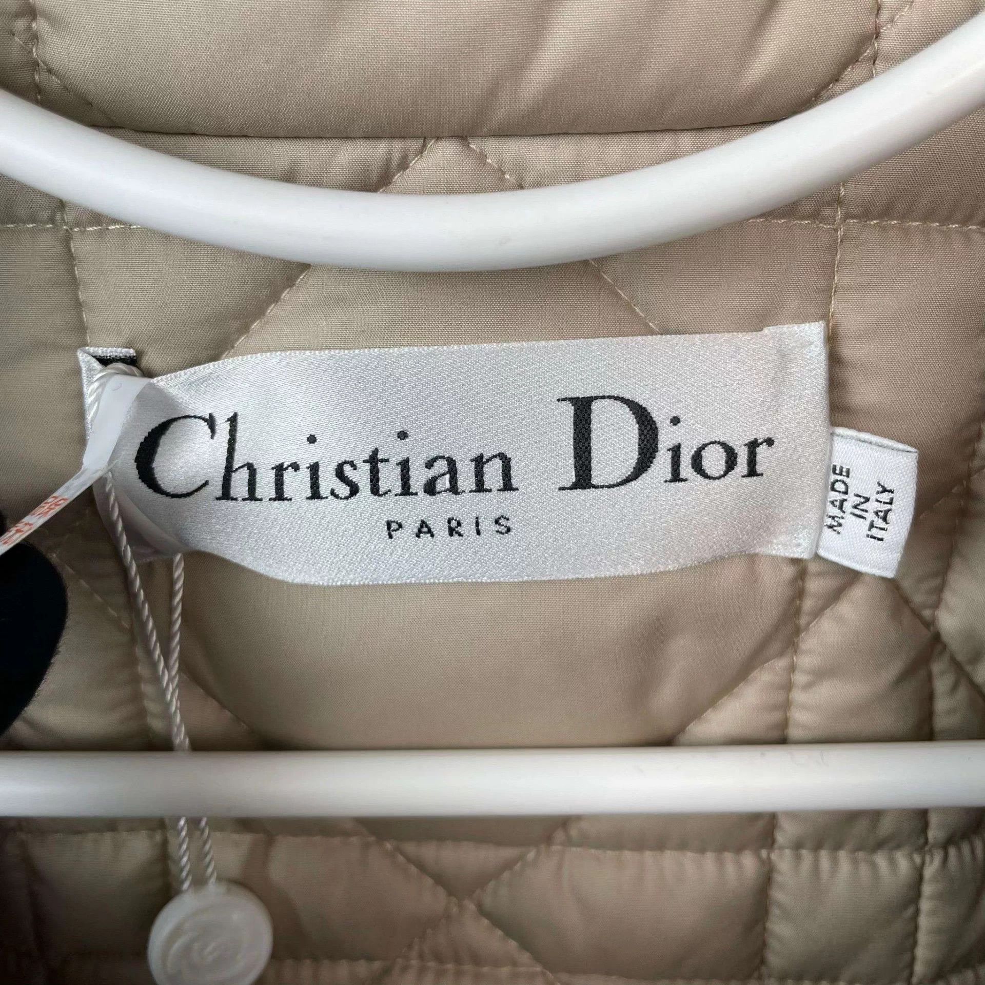 Dior Dior Khaki Quilted Puffer Jacket 34 Size XS / US 0-2 / IT 36-38 - 3 Thumbnail