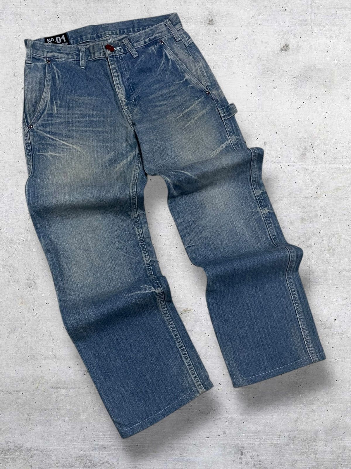 Japanese Brand VINTAGE RATTLE TRAP JAPAN DESIGNER 90S CARPENTER STREETWEAR Size US 30 / EU 46 - 2 Thumbnail
