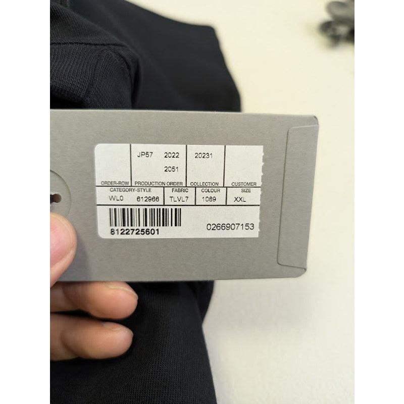 Balenciaga o1rshd1 Medium Fit T-Shirt in Black Size US XXL / EU 58 / 5 - 17 Thumbnail