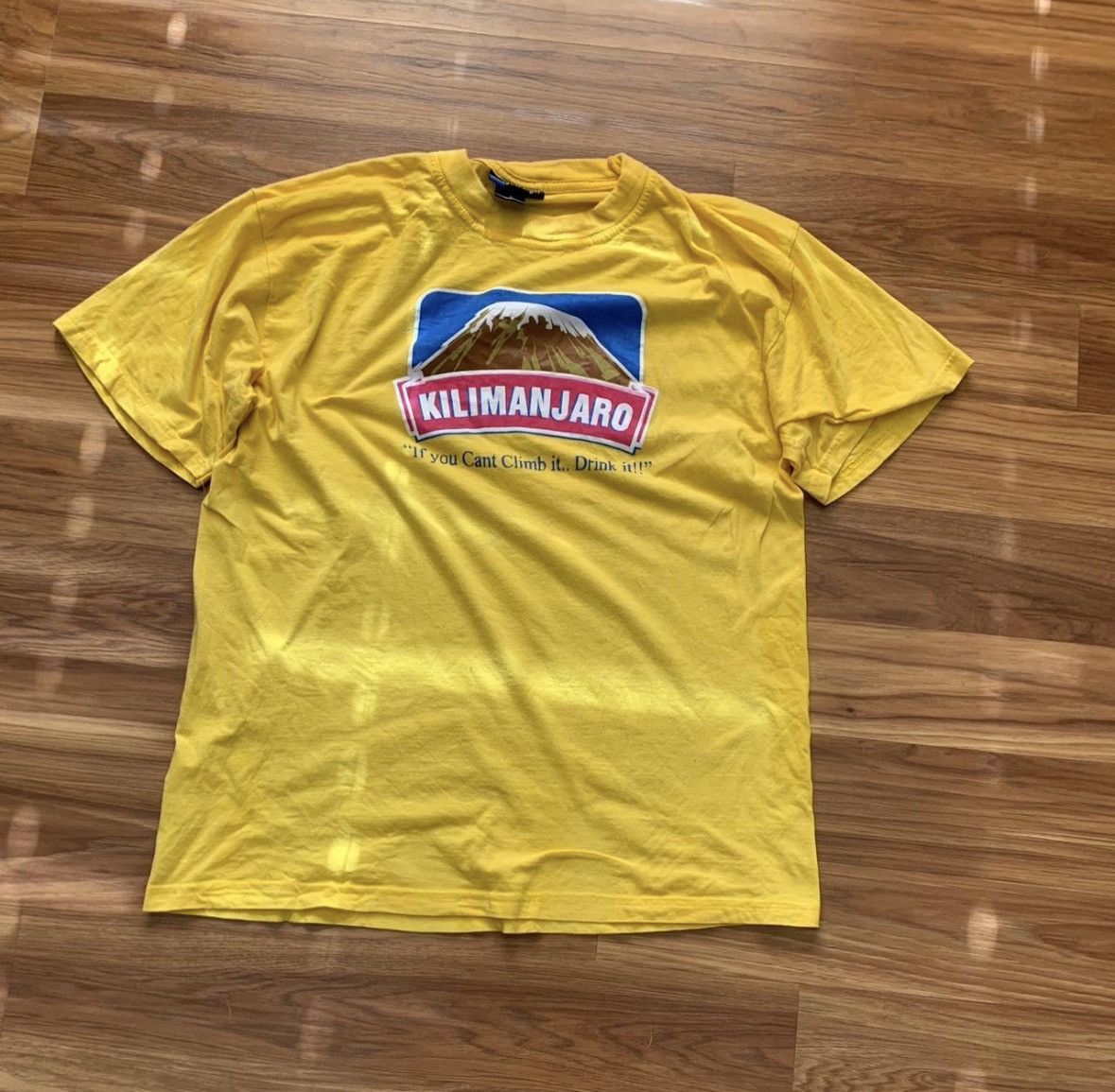 Other VINTAGE Funny Kilimanjaro tee, first light Size US L / EU 52-54 / 3 - 1 Thumbnail