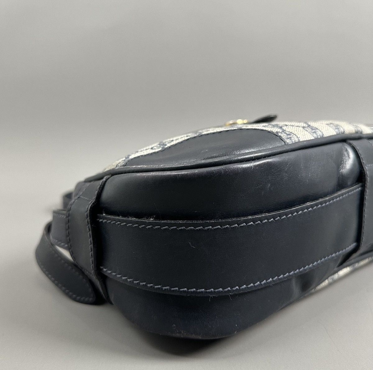 Gucci Gucci - Vintage GG Monogram Supreme Pattern - Coated - Navy Size ONE SIZE - 14 Thumbnail