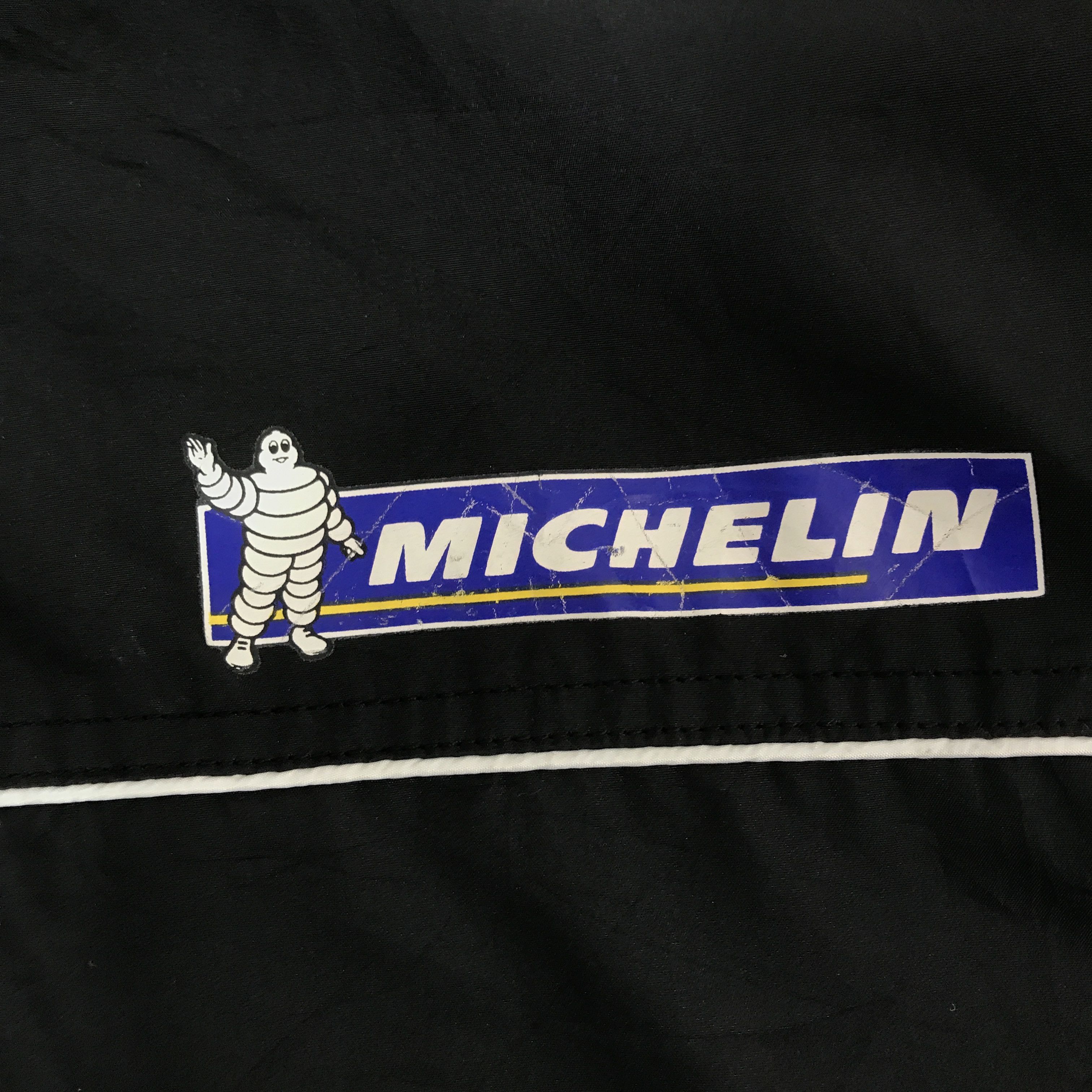 Japanese Brand Michelin Windbreaker Jacket Size US L / EU 52-54 / 3 - 12 Thumbnail