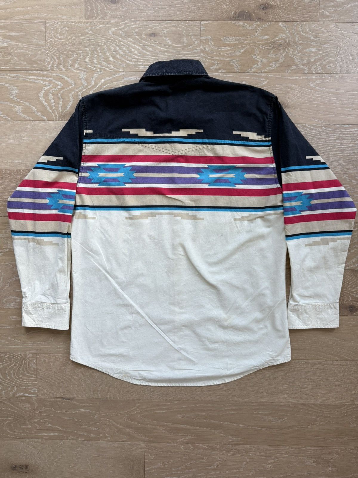 Other Vintage Western Aztec button down long sleeve Size US L / EU 52-54 / 3 - 2 Thumbnail