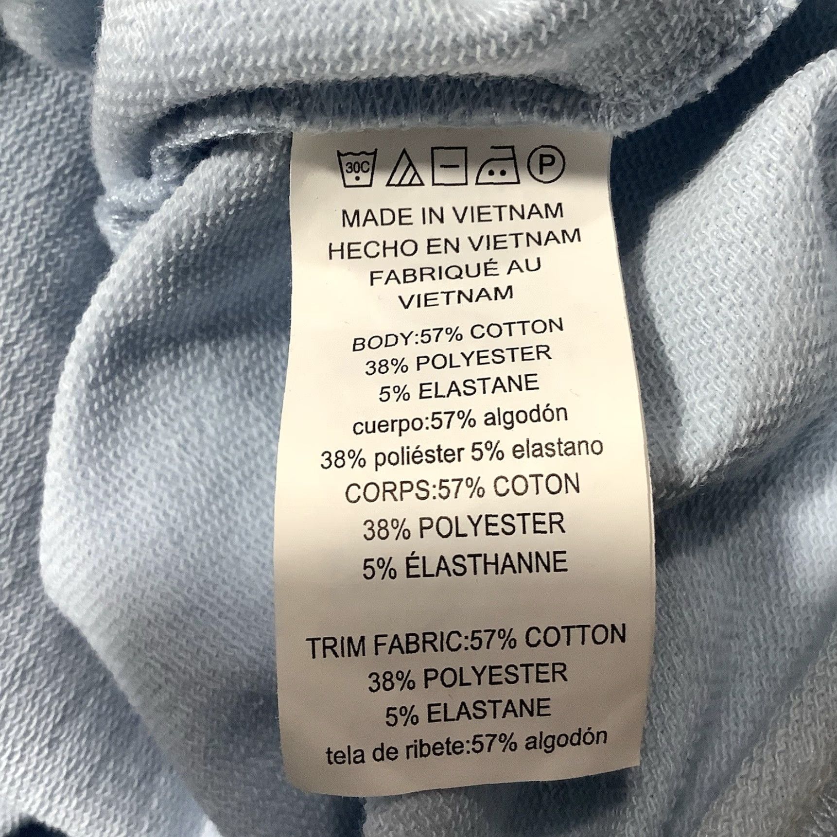 Michael Kors Michael Kors Womens XL Blue Graphic Hooded Pullover Shirt Top Short Sleeve Sweatshirt Shirt Size XL / US 12-14 / IT 48-50 - 5 Thumbnail