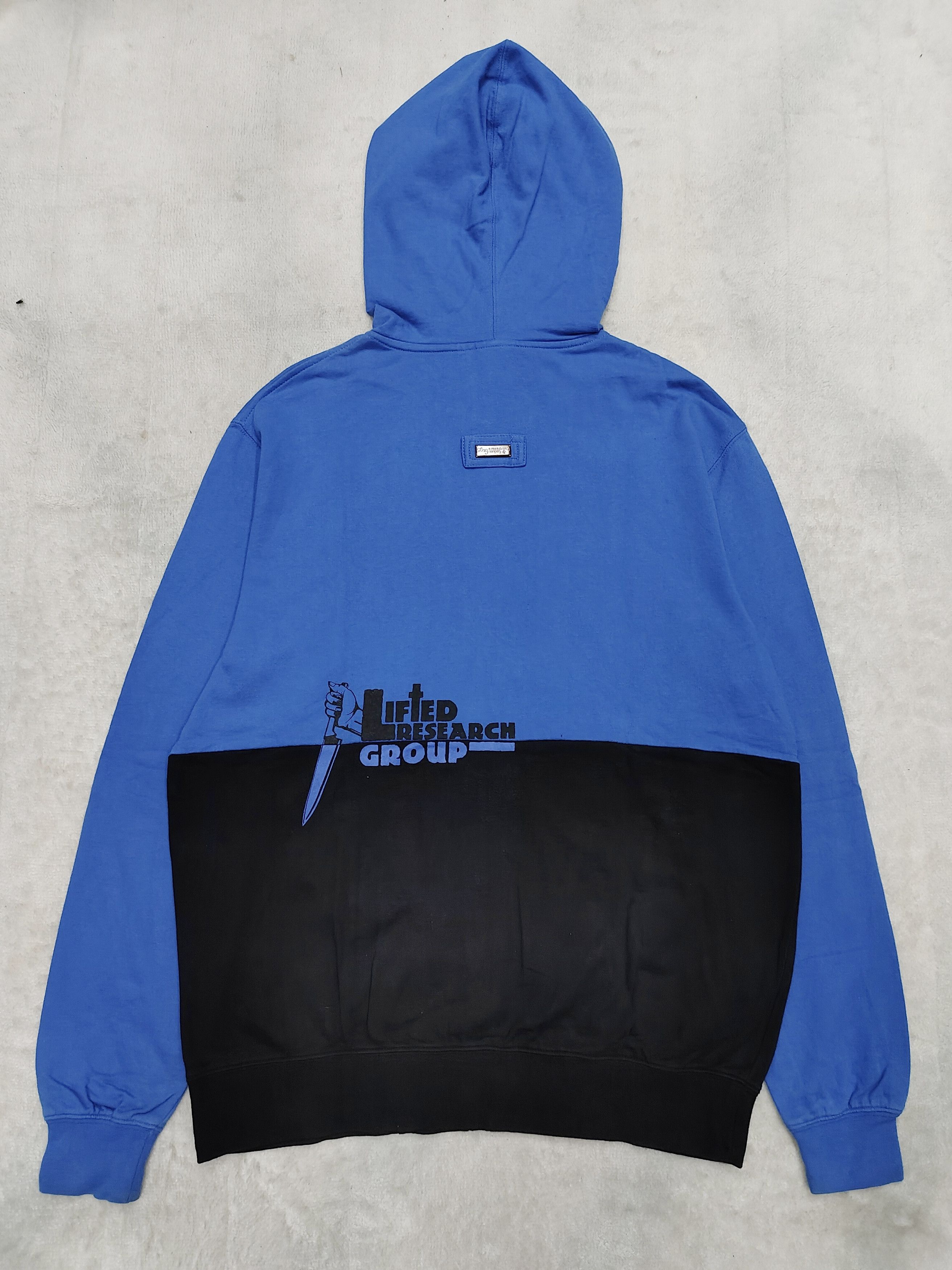 LRG 00s LRG Lifted Research Grapich 2 Tone Zip Hoodie Size US L / EU 52-54 / 3 - 4 Thumbnail