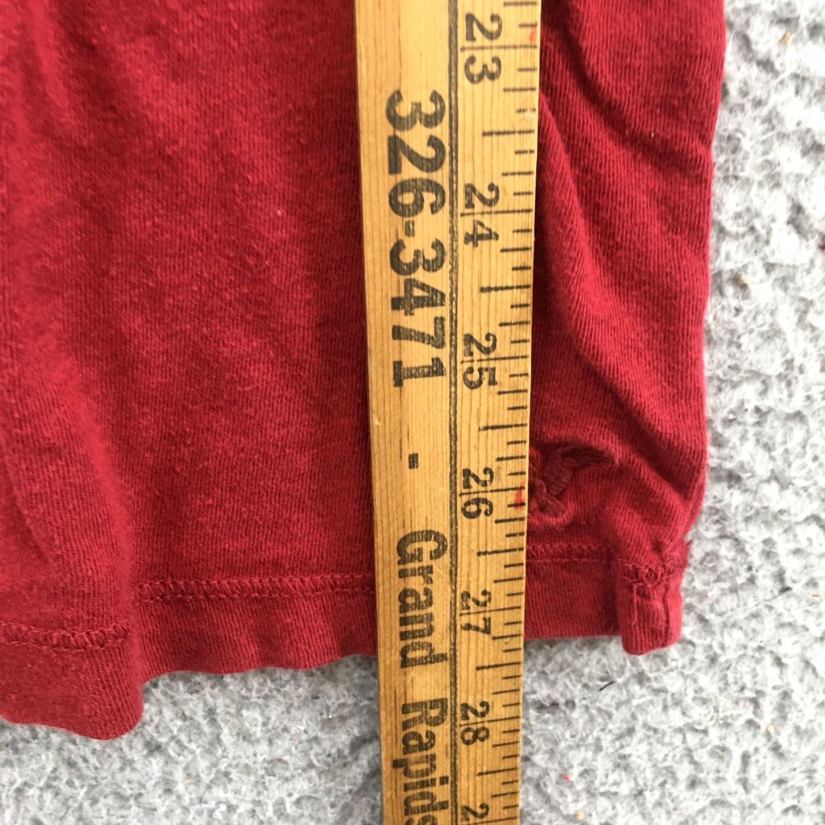 American Eagle Outfitters American Eagle Outfitters T-Shirt Mens Large Classic Fit Short Sleeve Red Cotton Size US L / EU 52-54 / 3 - 7 Thumbnail