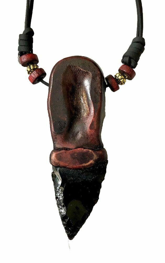 Designer New Black Artisan Hand Made Necklace Size ONE SIZE - 3 Thumbnail