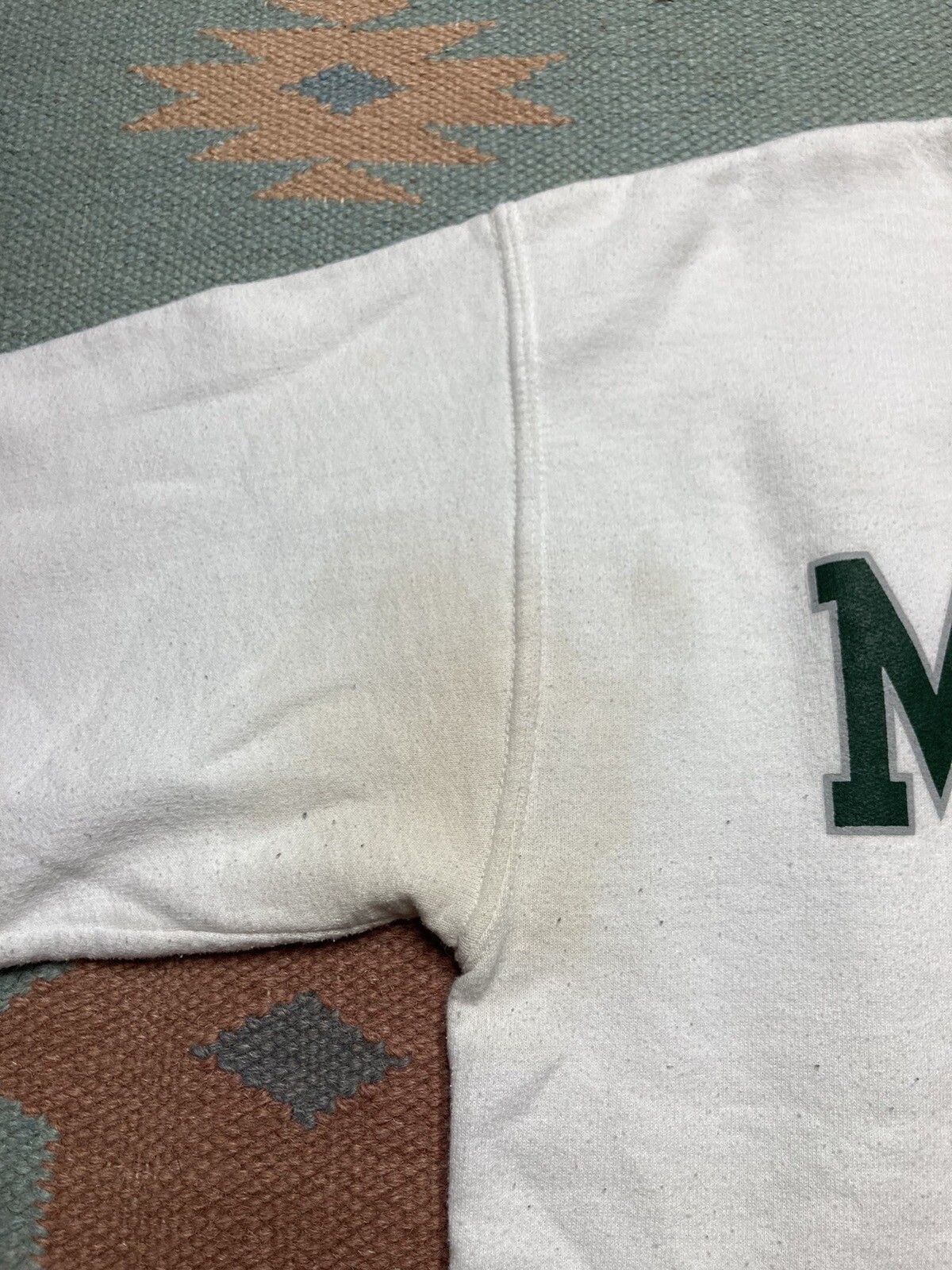 Gildan Y2K Michigan state crewneck sweatshirt cropped small MSU Size US S / EU 44-46 / 1 - 4 Thumbnail