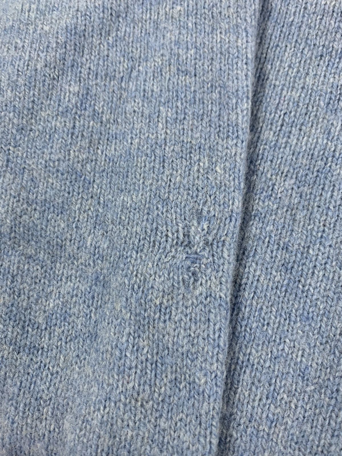 Vintage Vintage 1970s Jersild Blue Row Knit Sweater Size US XL / EU 56 / 4 - 1 Thumbnail