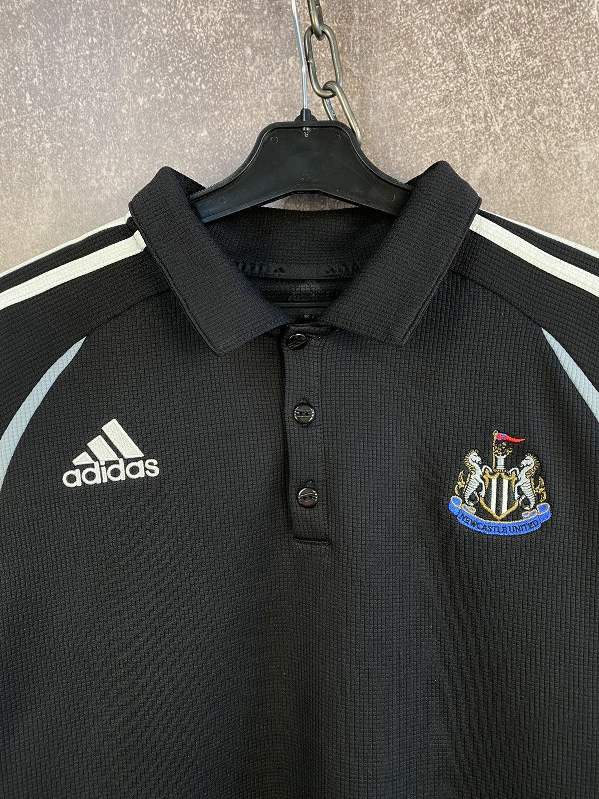 Adidas VERY RARE ADIDAS NEW CASTLE ENGLAND SOCCER JERSEY 00s Size US L / EU 52-54 / 3 - 2 Thumbnail