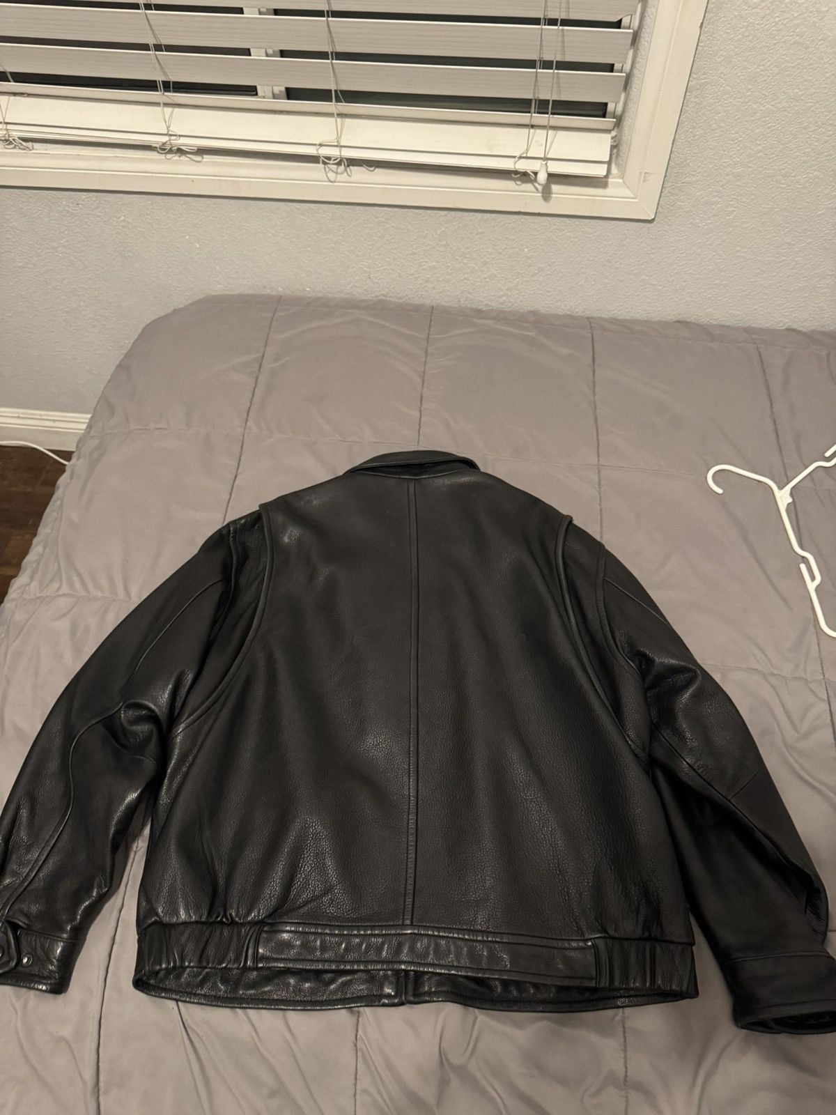Other Le Collezioni Structure Leather Jacket Size US XL / EU 56 / 4 - 2 Thumbnail