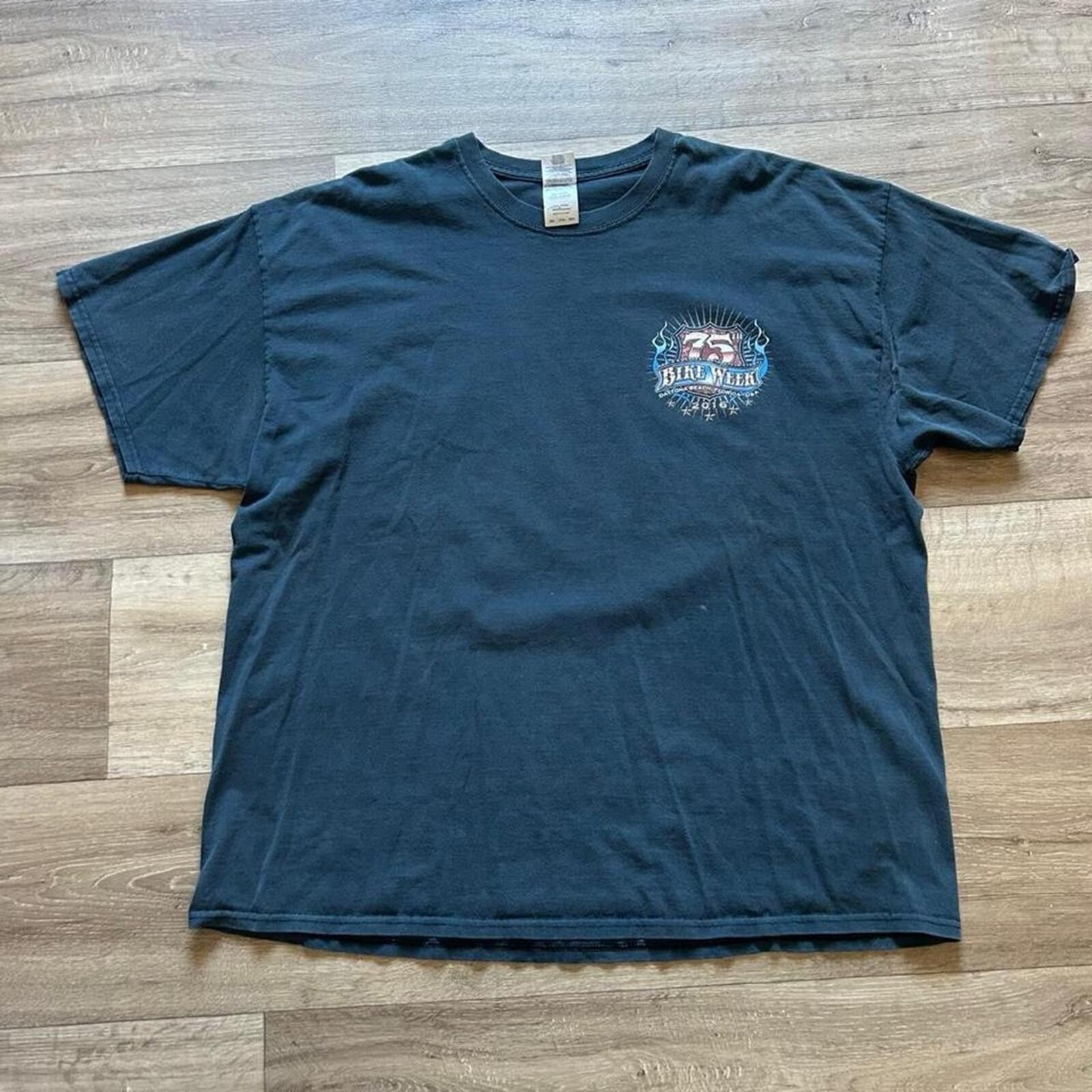 Other Sick y2k Daytona Beach Bike Week black t-shirt Size XXL Size US XXL / EU 58 / 5 - 3 Thumbnail