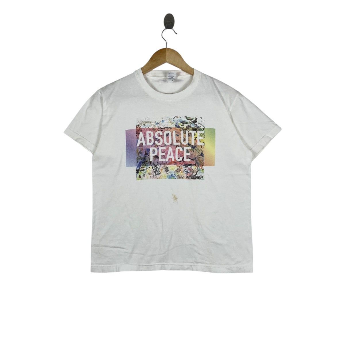 Vintage Vintage Art Work Animal Absolute Peace Tee Shirt Size US M / EU 48-50 / 2 - 1 Thumbnail