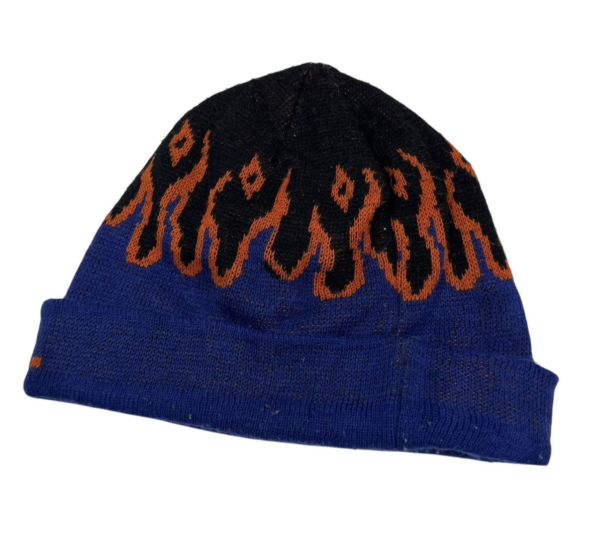 Harley Davidson Vtg🔥90’s Harley Davidson Flames Beanie Snow Caps Usa Size ONE SIZE - 5 Thumbnail