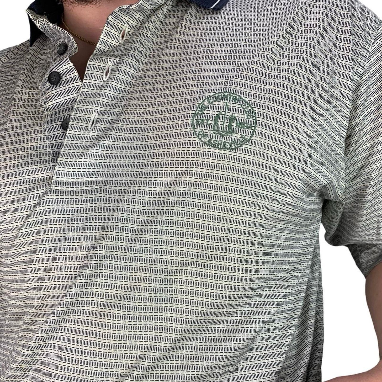 Vintage Vintage Slazenger Patterned 90s Polo Shirt Size US M / EU 48-50 / 2 - 2 Thumbnail