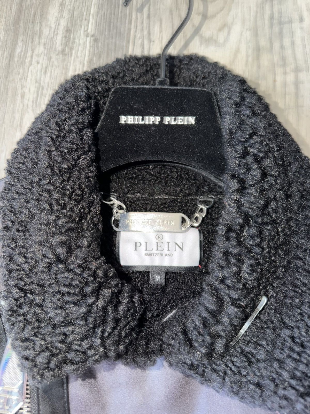 Philipp Plein Phillip Plein suede leather biker coat Size US M / EU 48-50 / 2 - 2 Thumbnail