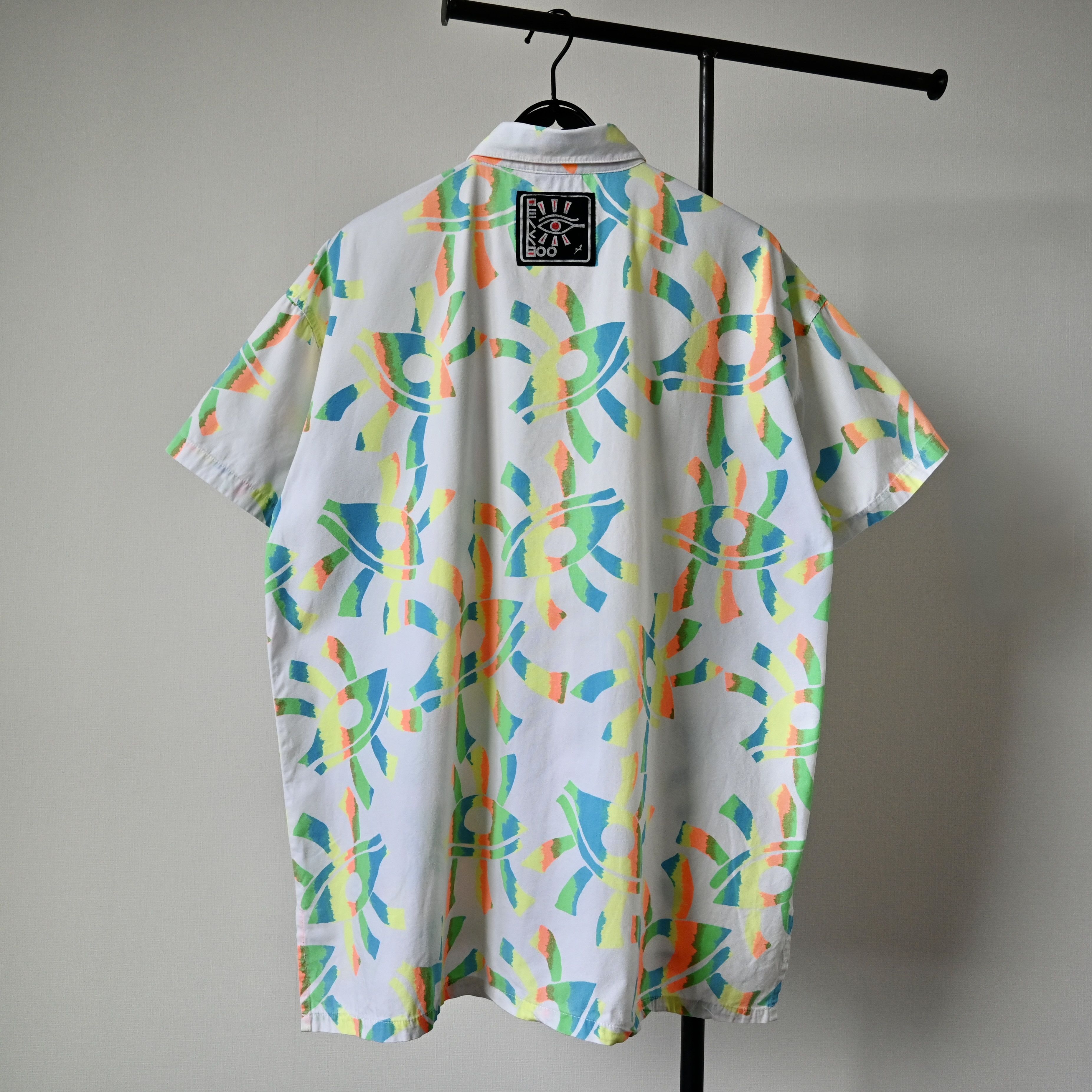 Japanese Brand VTG 1980-1990s PEAKABOO cotton Hawaiian shirt Size US L / EU 52-54 / 3 - 2 Thumbnail