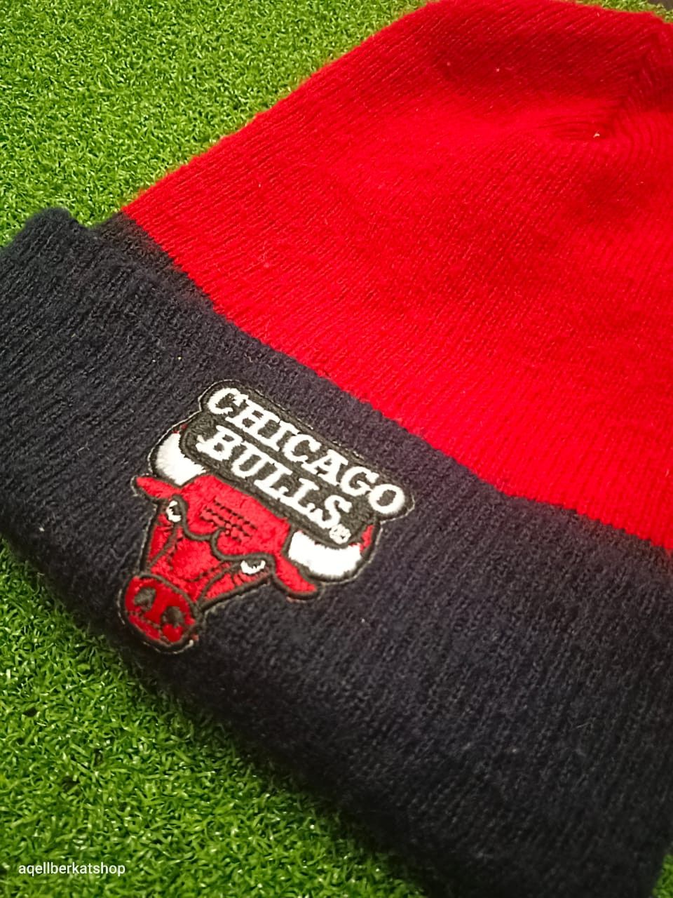 Other CHICAGO BULLS Embroidered Beanie (Red/Dark Blue) Size ONE SIZE - 4 Thumbnail