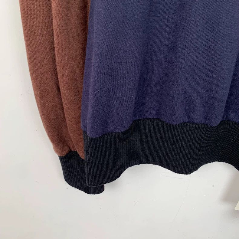 Loewe Loewe Patchwork logo embroidered cotton round neck long sl Size L / US 10 / IT 46 - 4 Thumbnail