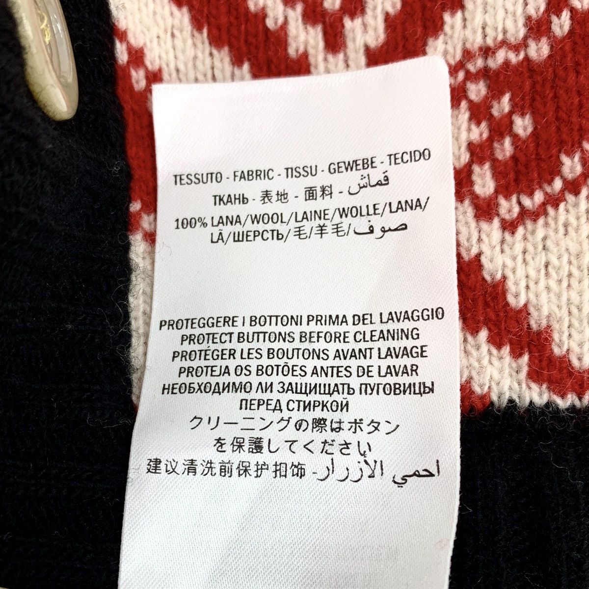Gucci Gucci Wool V-neck Cardigan Long Sleeve Knitted Coat K26WX Size S / US 4 / IT 40 - 8 Thumbnail